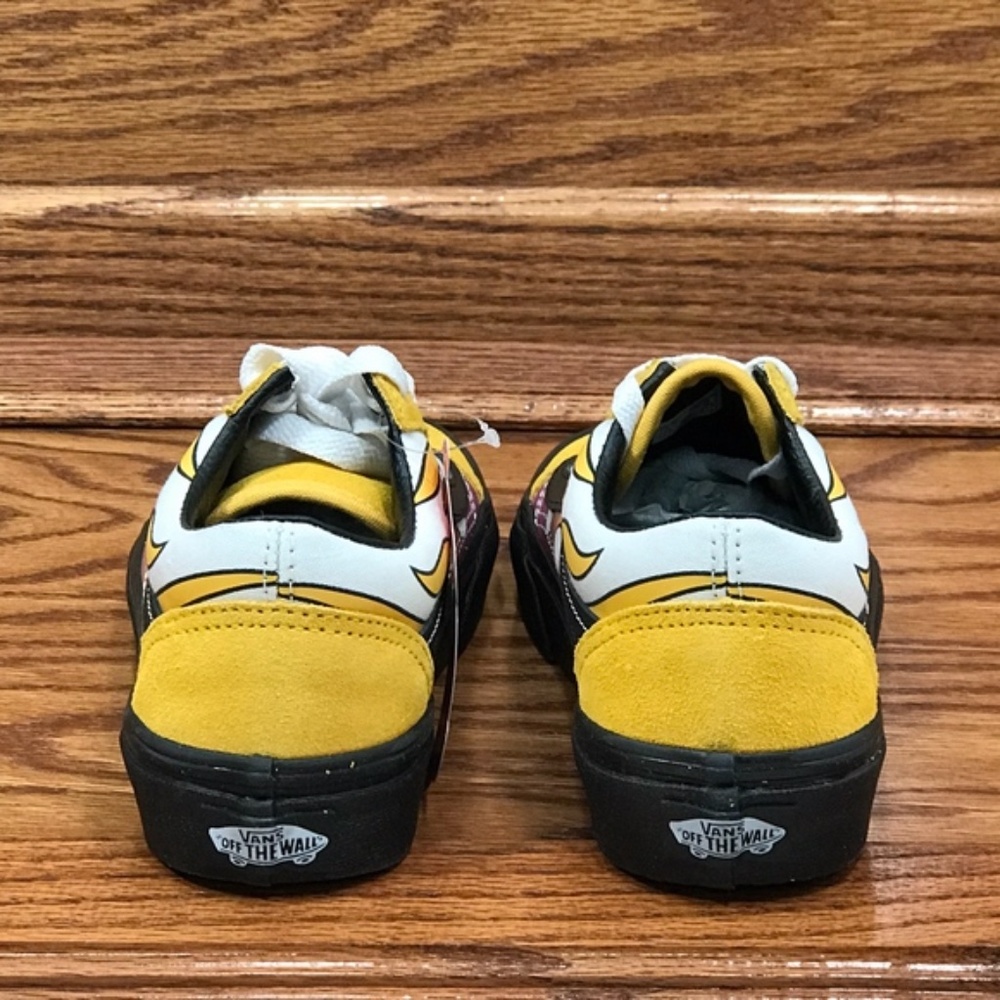 Vans Old Skool‎ Flame Banana Black Shoes - Picture 5 of 6